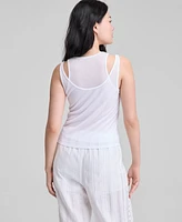 And Now This Women's Double-Layer Scoop-Neck Tank, Exclusively at Macy's