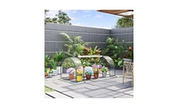 Mini Greenhouse with Pvc Cover, Ideal for Protecting Plants and Seedlings Indoors and Outdoors
