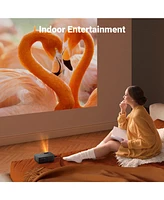 Elephas Mini Projector 1080P Portable Projector, Compatible with iOS/Android/ Windows/Tv/Hdmi/Usb 1PC