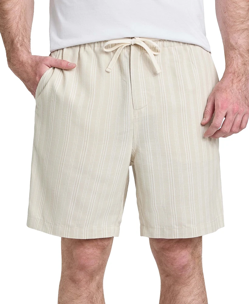 Guess Men's Regular-Fit Fletcher Linen Drawstring Shorts
