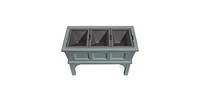 Raised Garden Bed Planter Box with 3 Removable Trays for Convenient Gardening
