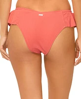 Raisins Juniors' Cabo Ruffled Bikini Bottoms