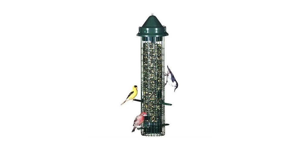 Squirrel-Proof Bird Feeder Holds 1.4 Quarts of Bird Seed for Outdoor Use