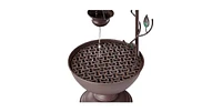 Outdoor Indoor 6-Tier Hanging Cups Water Fountain