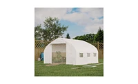 Walk-In Greenhouse for Garden-Spacious Outdoor Plant Growing Shed
