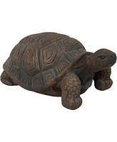Poly-Concrete Tortoise Garden Statue - Indoor or Outdoor Use - Tanya - 20" W