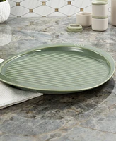 BergHOFF Balance 15.75" Stone Ribbed Pizza Tray