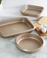 BergHOFF Balance 3-Piece Nonstick Carbon Steel Cake Pan Set