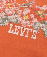 Levi's Big Girls Double Cuff Floral T-Shirt