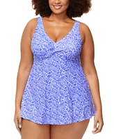 Raisins Curve Trendy Plus Lucia Swim Dress