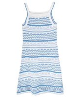 Rare Editions Big Girls A-Line Crochet Dress