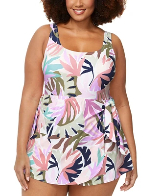 Raisins Curve Trendy Plus Calabria Swim Dress