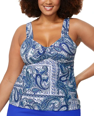 Raisins Curve Trendy Plus Rimini Tankini Top