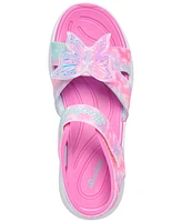 Skechers Little Girls Jumpsters Sandal - Butterfly Brights Light-Up Sandals from Finish Line