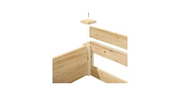 Cedar Wood Raised Garden Bed For Garden Decor