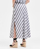 On 34th Women's Striped Maxi Skirt, Exclusively at Macy's