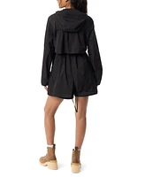 Bass Outdoor Women's Rain Parka Long Sleeves Jacket
