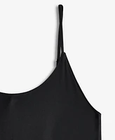 State of Day Women's Solid Shelf-Bra Chemise, Exclusively at Macy's
