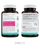 Pure Co Fenugreek Capsules, Herbal Lactation Support, Pure Mom, 60ct