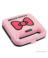Uncanny Brands Hello Kitty Grilled Cheese Maker- Panini Press and Compact Indoor Grill