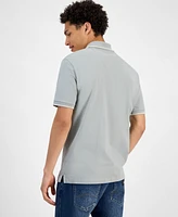 A|X Armani Exchange Men's Regular-Fit Tipped Polo Shirt