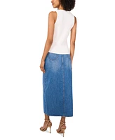 Vince Camuto Women's Ribbed Button-Front Sweater Vest