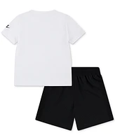 Nike Toddler Boys Graphic T-Shirt & Mesh Shorts, 2 Piece Set