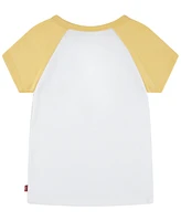 Levi's Big Girls Desert Patch Ribbed Raglan T-Shirt