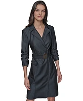 Karl Lagerfeld Paris Women's Denim Blazer Dress