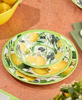 Certified International Limone Melamine 6-Pc. All-Purpose Bowls, Service For 6