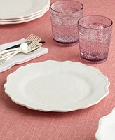 Certified International Isabella Crackle Melamine 4-Pc. Dinner Plates, Service For 4