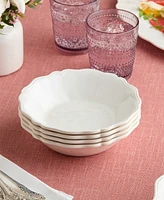 Certified International Isabella Crackle Melamine 4-Pc. All-Purpose Bowls, Service For 4