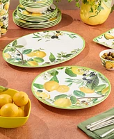 Certified International Limone Melamine Platters, Set of 2