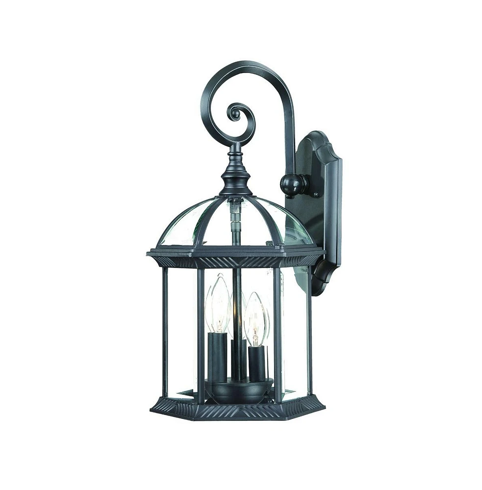 Eastern Lantern Wall Light – Three-Light Design for Porch & Garden