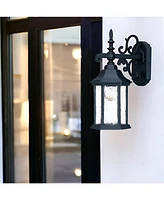 Outdoor Domed Hanging Lantern Wall Light – Perfect for Gardens & Entryways