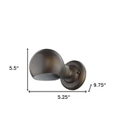 Modern Rounded Wall Sconce for Ambient Home Lighting