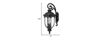 3-Light Laurens Wall Light – Modern Wall Fixture for Home Decor