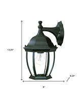 Wide Hanging Lantern Wall Light for Outdoor and Indoor Lighting