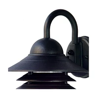 Outdoor Wall Light with Three-Tier Lamp Shade – Stylish Lighting for Exterior Spaces