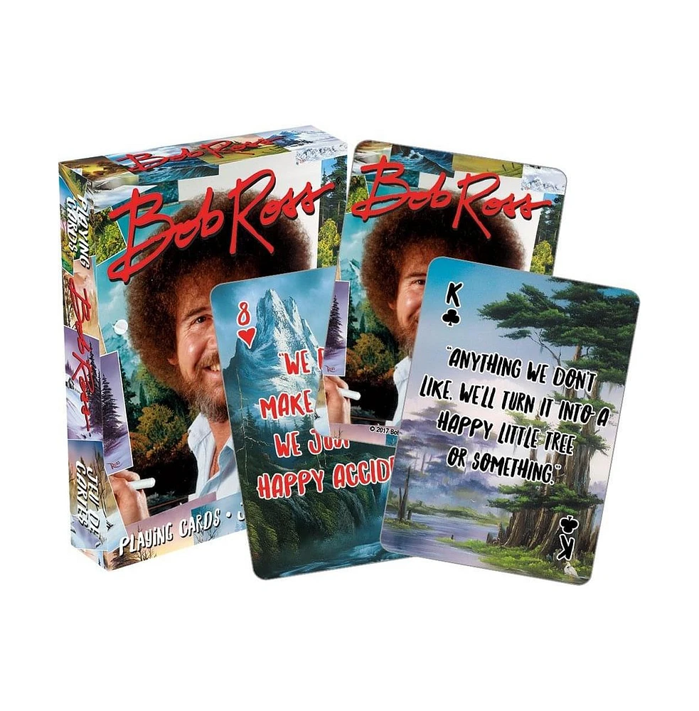 Bob Ross Quotes Multi-Image Playing Cards, Deck of 52