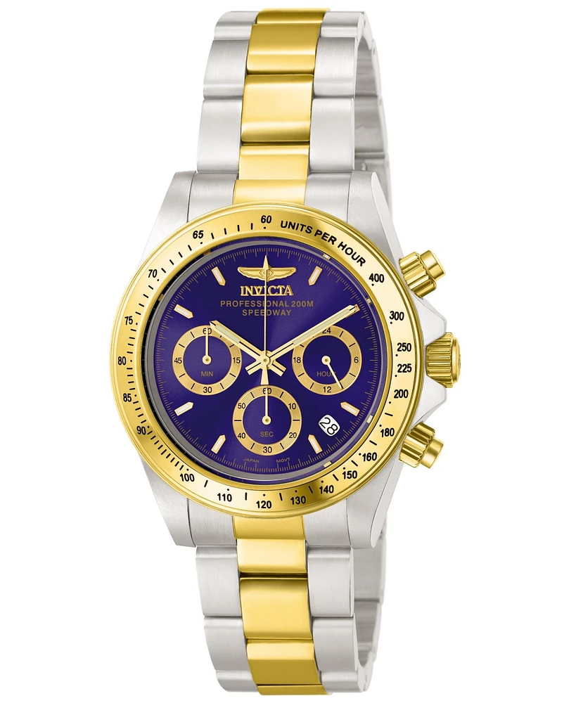 Invicta Men's 3644 Speedway Quartz Chronograph Blue Dial Watch