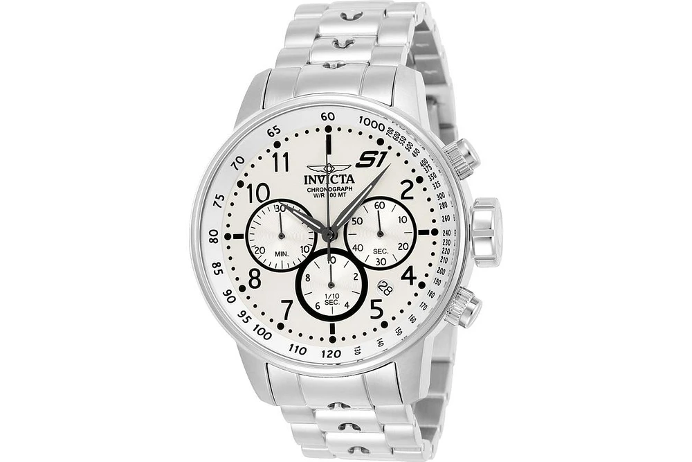 Invicta Men's 23078 S1 Rally Quartz Multifunction Silver Dial Watch