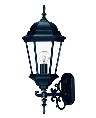 Domed Glass Lantern Wall Light for Entryway Patio or Hallway