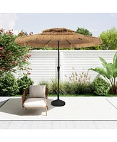 Mondawe Ft Hawaiian Beach Parasol Outdoor Umbrella