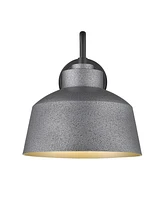 Pebbled Bowl Shape Outdoor Wall Light for Porch and Patio Lighting