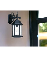 Domed Hanging Lantern Wall Light – Stylish Wall Fixture for Home & Garden