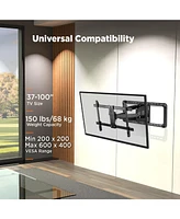 ProMounts Premium Articulating/Full Motion Tv Wall Mount for 37" to 100" Screens up to 150 lbs.
