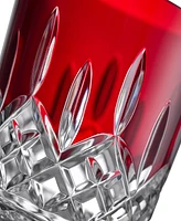 Waterford Lismore Red Double Old-Fashioned Glass, Set of 2