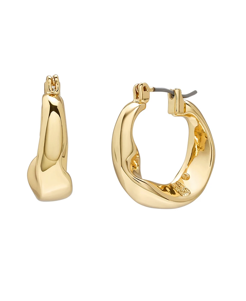 Robert Lee Morris Soho Sculpted Hoop Earrings