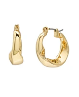 Robert Lee Morris Soho Sculpted Hoop Earrings